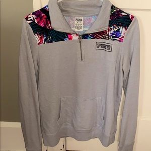 PINK Victoria Secret half-zip